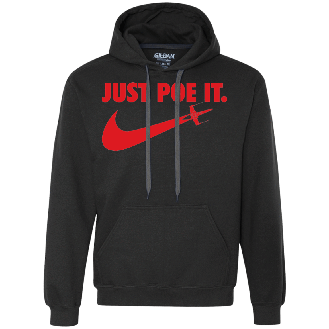 Sweatshirts Black / Small Just Poe It Premium Fleece Hoodie