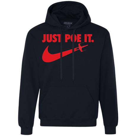Sweatshirts Navy / Small Just Poe It Premium Fleece Hoodie
