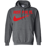 Sweatshirts Dark Heather / Small Just Poe It Pullover Hoodie