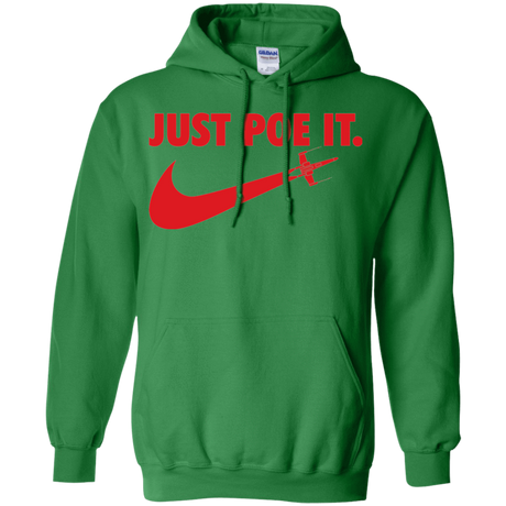 Sweatshirts Irish Green / Small Just Poe It Pullover Hoodie