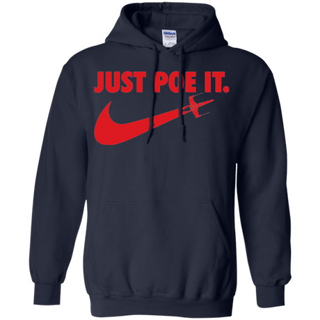 Sweatshirts Navy / Small Just Poe It Pullover Hoodie