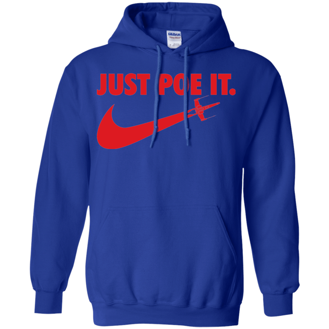 Sweatshirts Royal / Small Just Poe It Pullover Hoodie