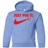 Sweatshirts Carolina Blue / YS Just Poe It Youth Hoodie