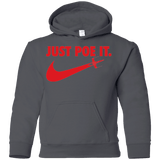 Sweatshirts Charcoal / YS Just Poe It Youth Hoodie