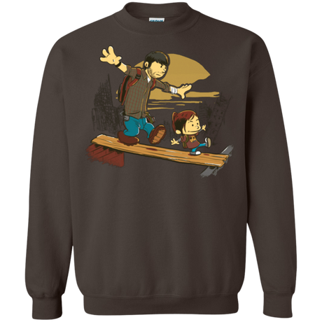 Sweatshirts Dark Chocolate / Small Just the 2 of Us Crewneck Sweatshirt