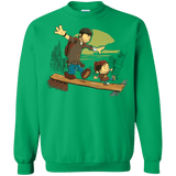 Sweatshirts Irish Green / Small Just the 2 of Us Crewneck Sweatshirt