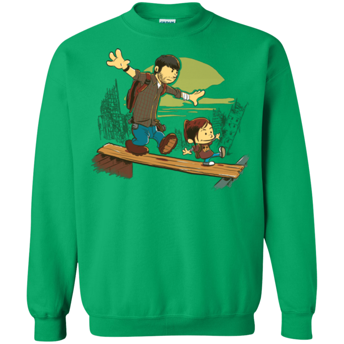 Sweatshirts Irish Green / Small Just the 2 of Us Crewneck Sweatshirt