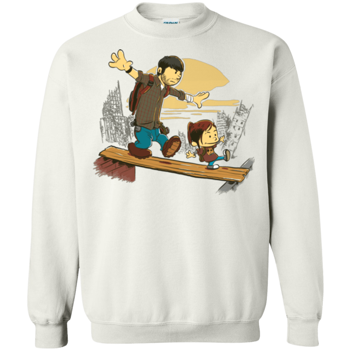 Sweatshirts White / Small Just the 2 of Us Crewneck Sweatshirt