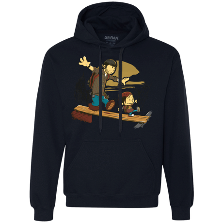 Sweatshirts Navy / Small Just the 2 of Us Premium Fleece Hoodie