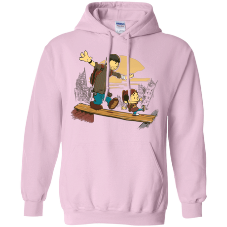 Sweatshirts Light Pink / Small Just the 2 of Us Pullover Hoodie