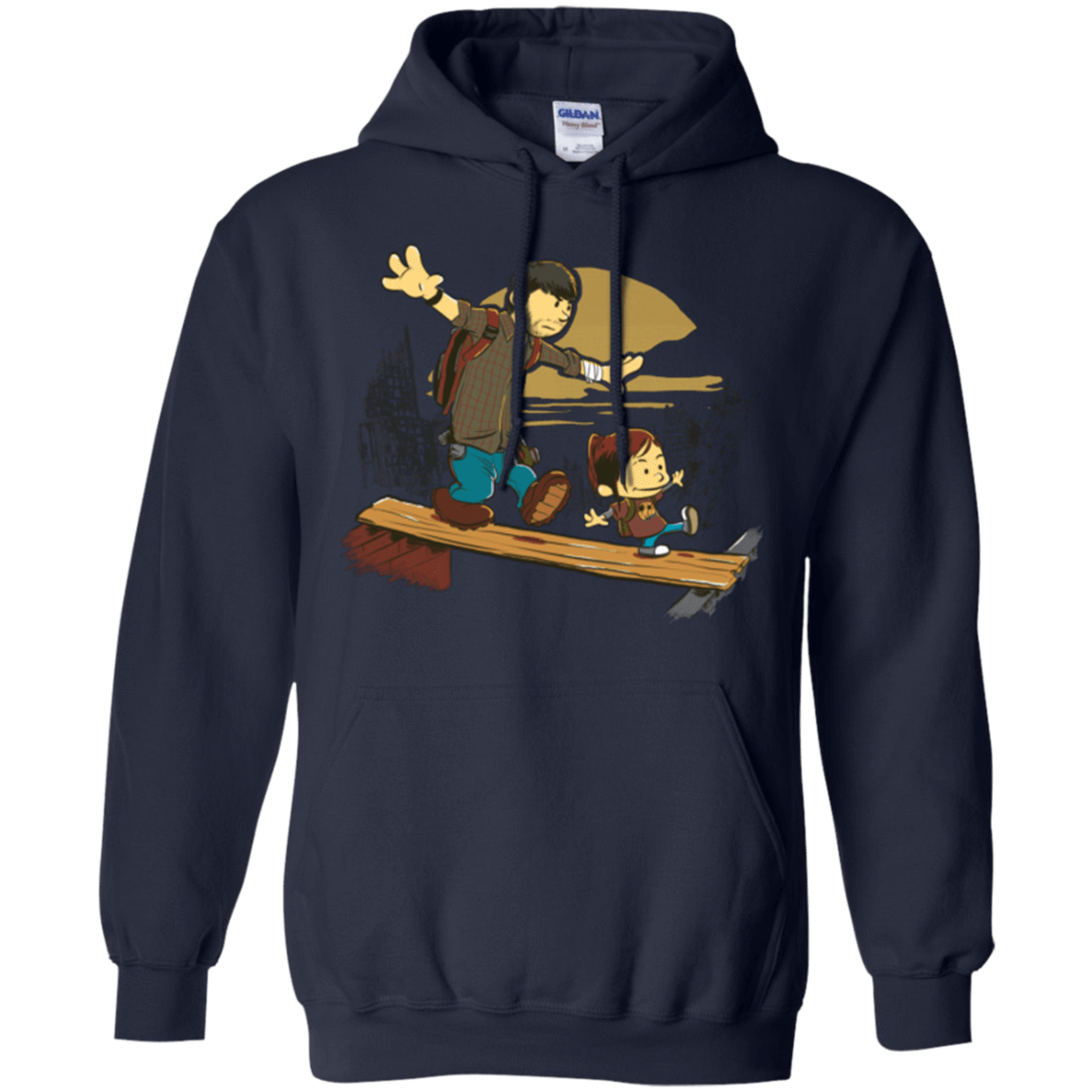 Sweatshirts Navy / Small Just the 2 of Us Pullover Hoodie