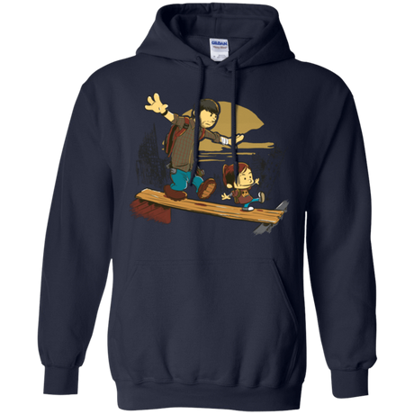 Sweatshirts Navy / Small Just the 2 of Us Pullover Hoodie