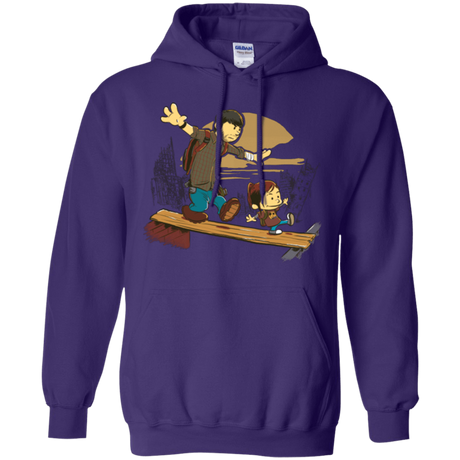 Sweatshirts Purple / Small Just the 2 of Us Pullover Hoodie