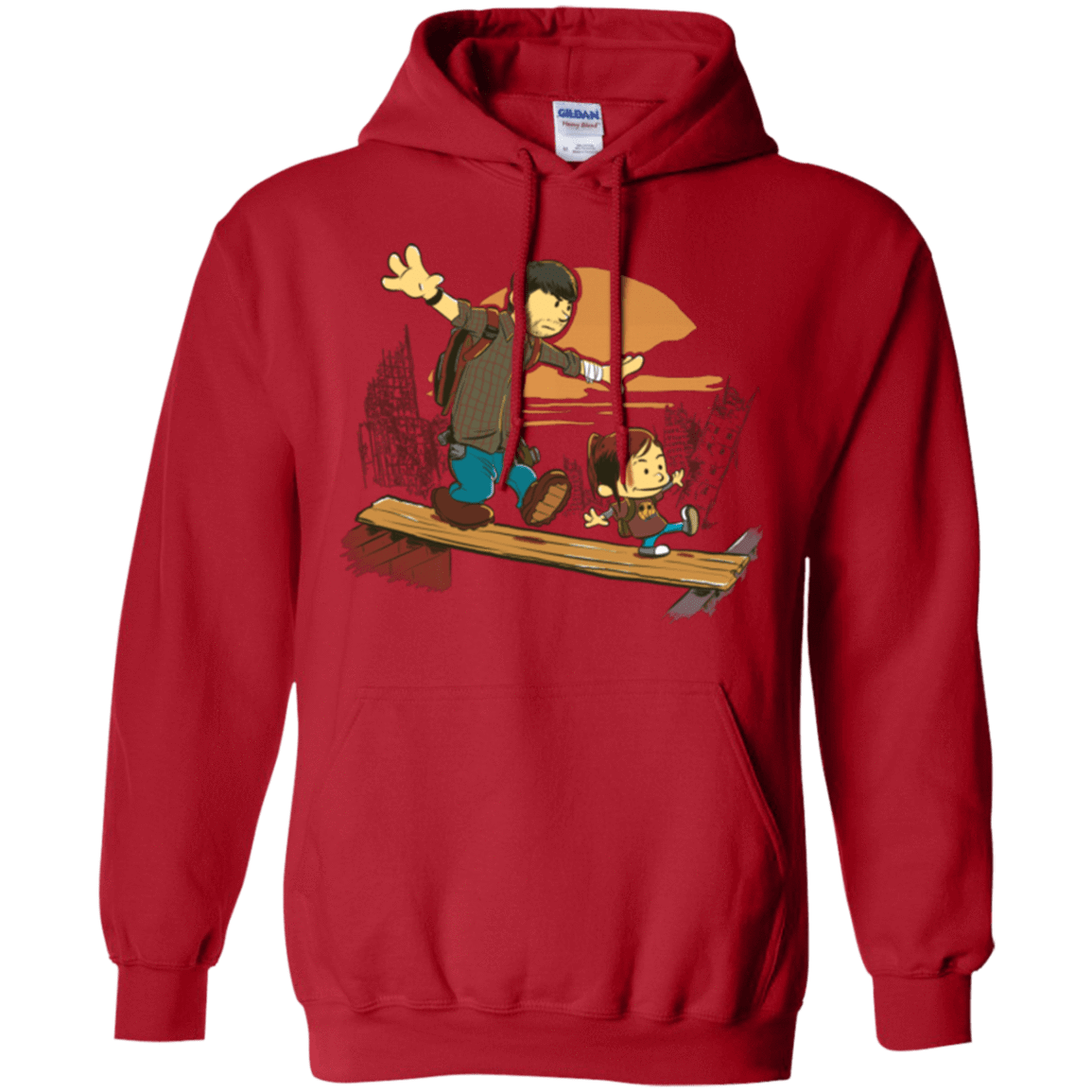 Sweatshirts Red / Small Just the 2 of Us Pullover Hoodie