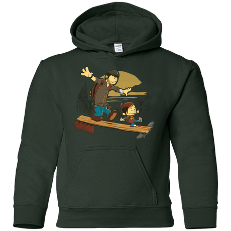 Sweatshirts Forest Green / YS Just the 2 of Us Youth Hoodie