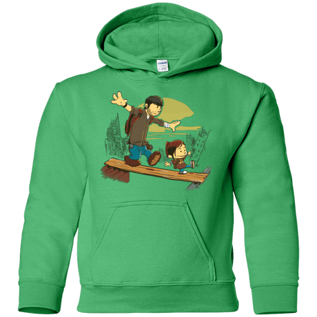 Sweatshirts Irish Green / YS Just the 2 of Us Youth Hoodie