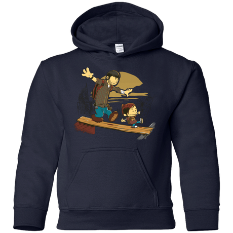 Sweatshirts Navy / YS Just the 2 of Us Youth Hoodie