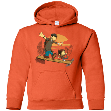 Sweatshirts Orange / YS Just the 2 of Us Youth Hoodie