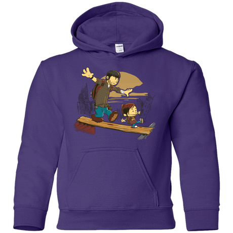 Sweatshirts Purple / YS Just the 2 of Us Youth Hoodie