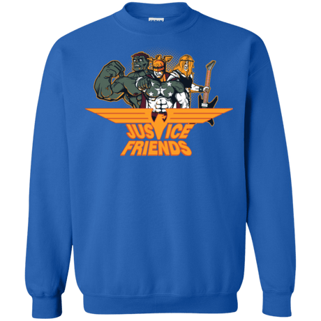Sweatshirts Royal / S Justice Friends Crewneck Sweatshirt
