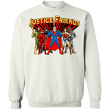 Sweatshirts White / Small Justice Friends Crewneck Sweatshirt
