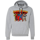 Sweatshirts Sport Grey / Small Justice Friends Premium Fleece Hoodie