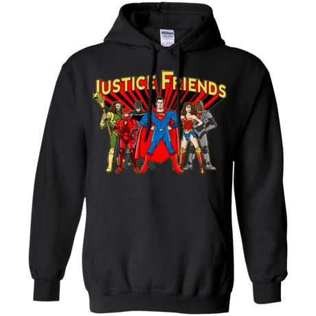 Sweatshirts Black / Small Justice Friends Pullover Hoodie