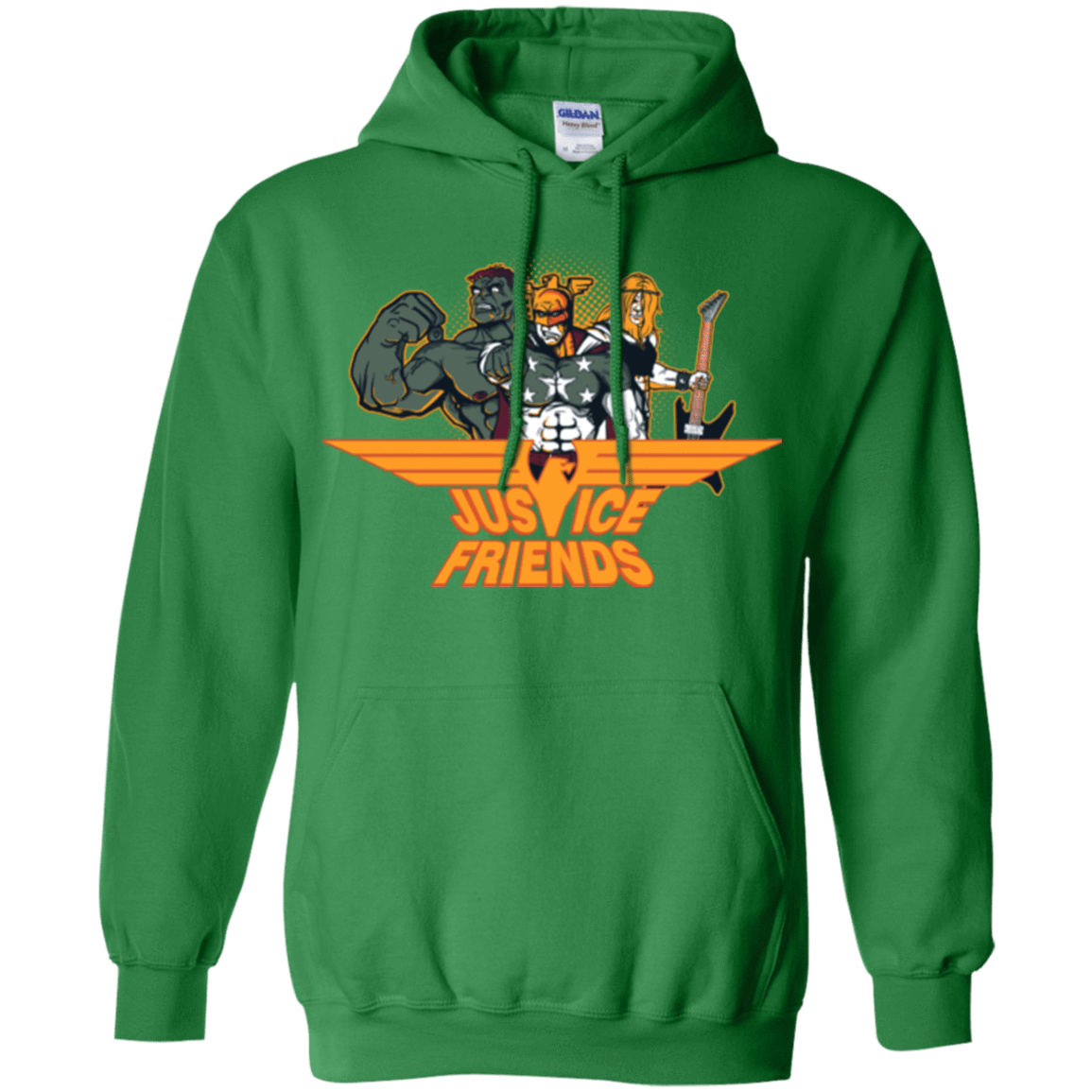 Sweatshirts Irish Green / S Justice Friends Pullover Hoodie