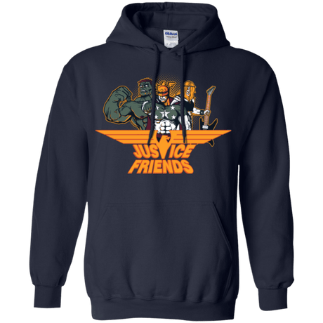 Sweatshirts Navy / S Justice Friends Pullover Hoodie