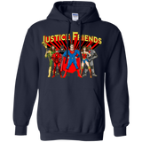 Sweatshirts Navy / Small Justice Friends Pullover Hoodie