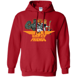 Sweatshirts Red / S Justice Friends Pullover Hoodie