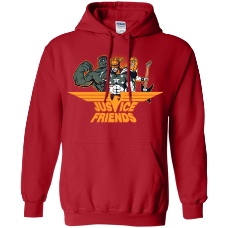 Sweatshirts Red / S Justice Friends Pullover Hoodie