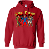 Sweatshirts Red / Small Justice Friends Pullover Hoodie