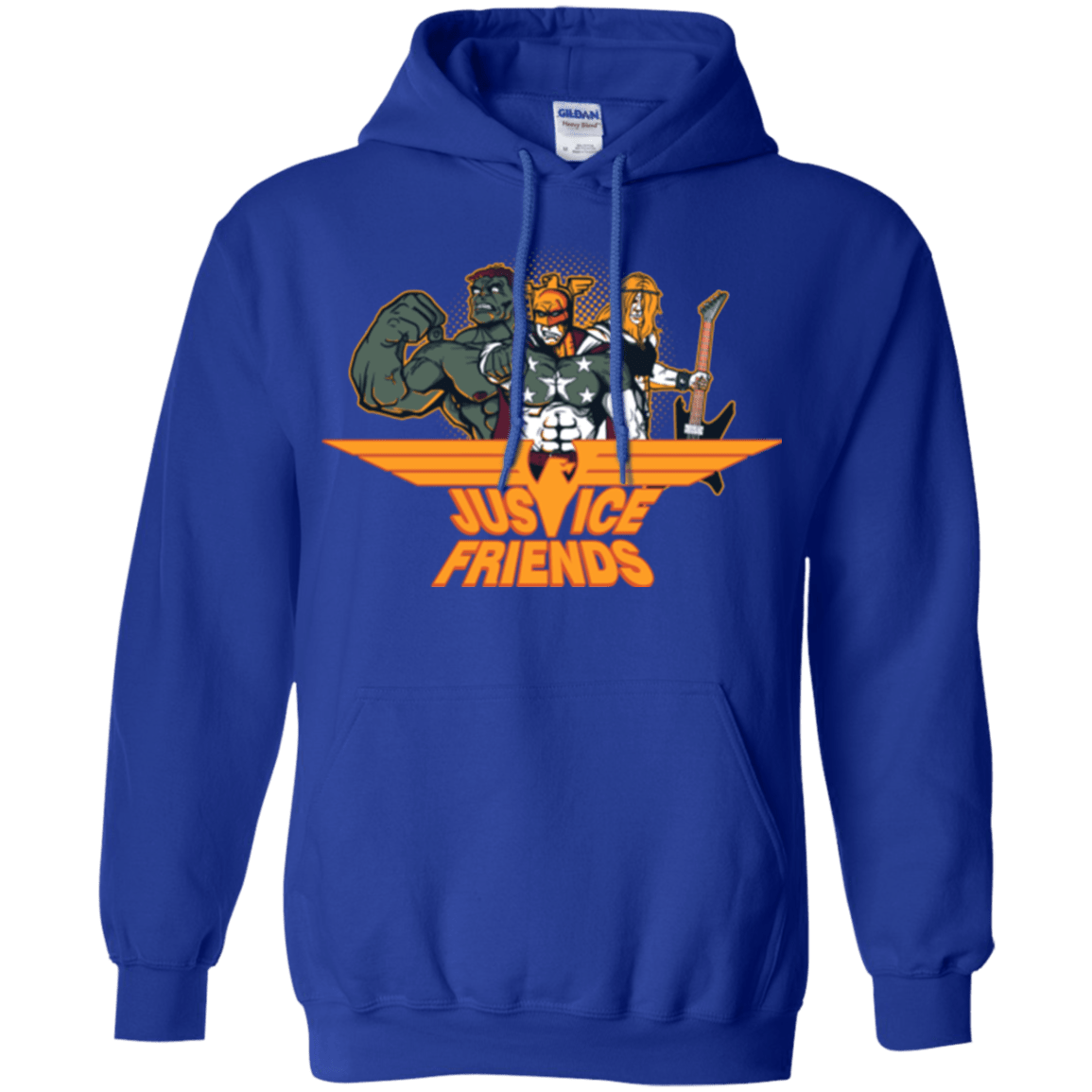 Sweatshirts Royal / S Justice Friends Pullover Hoodie