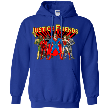 Sweatshirts Royal / Small Justice Friends Pullover Hoodie