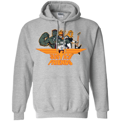 Sweatshirts Sport Grey / S Justice Friends Pullover Hoodie