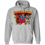 Sweatshirts Sport Grey / Small Justice Friends Pullover Hoodie