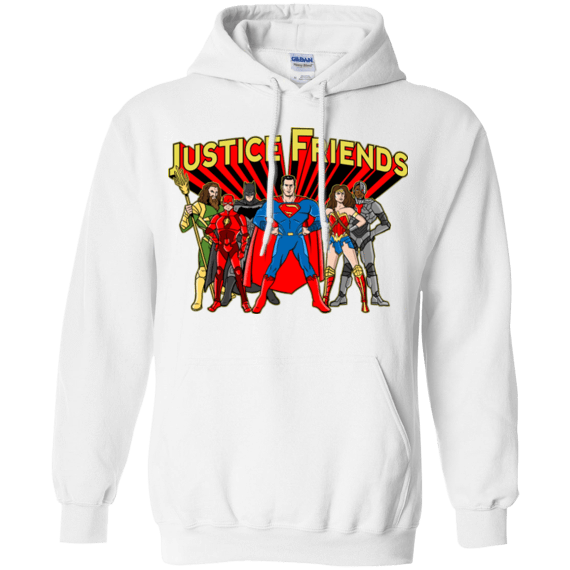 Sweatshirts White / Small Justice Friends Pullover Hoodie