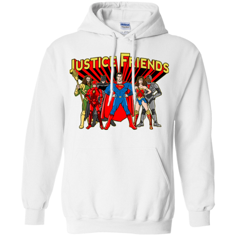 Sweatshirts White / Small Justice Friends Pullover Hoodie