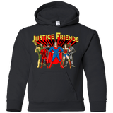 Sweatshirts Black / YS Justice Friends Youth Hoodie