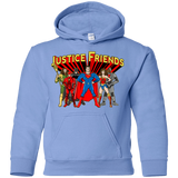 Sweatshirts Carolina Blue / YS Justice Friends Youth Hoodie