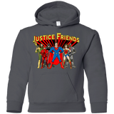 Sweatshirts Charcoal / YS Justice Friends Youth Hoodie