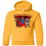 Sweatshirts Gold / YS Justice Friends Youth Hoodie