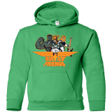 Sweatshirts Irish Green / YS Justice Friends Youth Hoodie