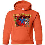 Sweatshirts Orange / YS Justice Friends Youth Hoodie