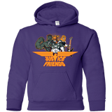 Sweatshirts Purple / YS Justice Friends Youth Hoodie