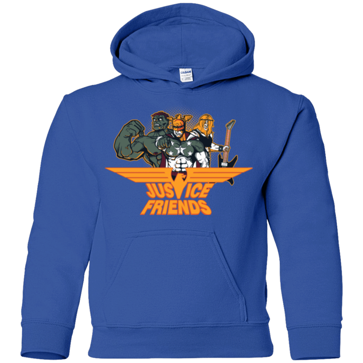 Sweatshirts Royal / YS Justice Friends Youth Hoodie