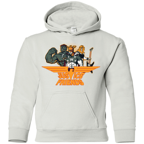 Sweatshirts White / YS Justice Friends Youth Hoodie