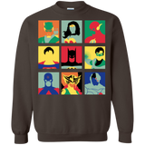 Sweatshirts Dark Chocolate / Small Justice Pop Crewneck Sweatshirt