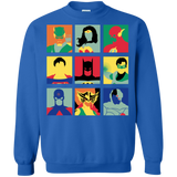 Sweatshirts Royal / Small Justice Pop Crewneck Sweatshirt